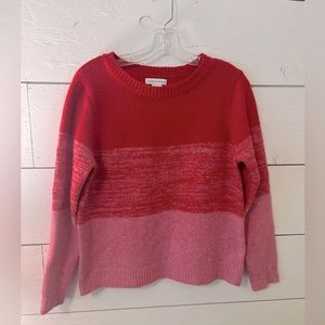 Cupcakes & Cashmere pink & red sweater